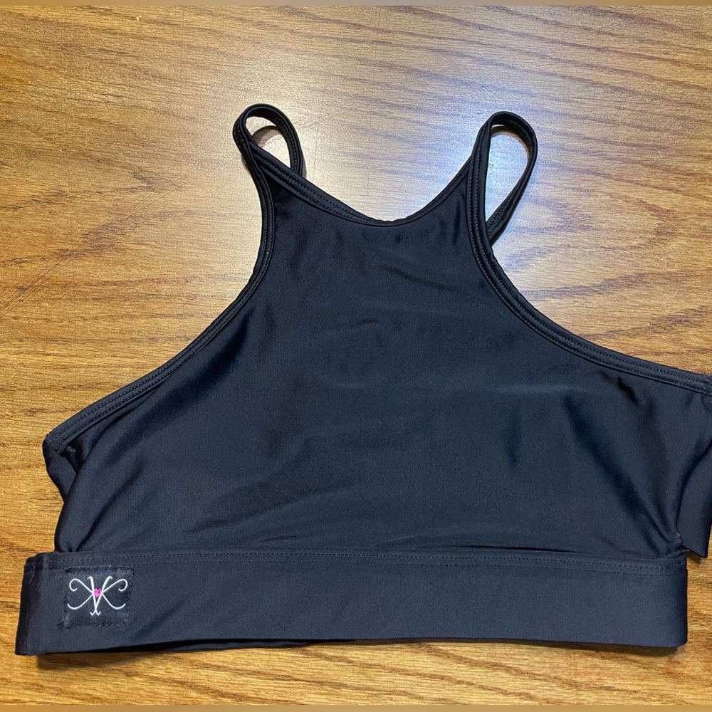 Kandi Kouture black crop top new with tags